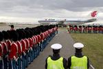 Statsbesøg. Kinas daværende præsident Hu Jintao blev taget godt imod da han landede i Københavns Lufthavn tilbage i 2012. Arkivfoto: Finn Frandsen 