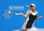 VIDERE. Med dagens sejr fører Caroline Wozniacki 5-2 over serberen Bojana Jovanovski i indbyrdes opgør. 