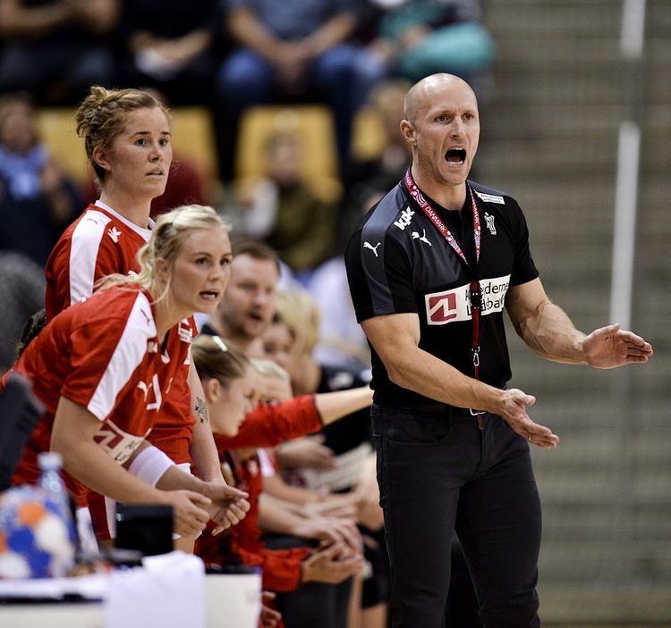 Sejr. Klavs Bruun Jørgensen fik en optimal debut som dansk landstræner. 