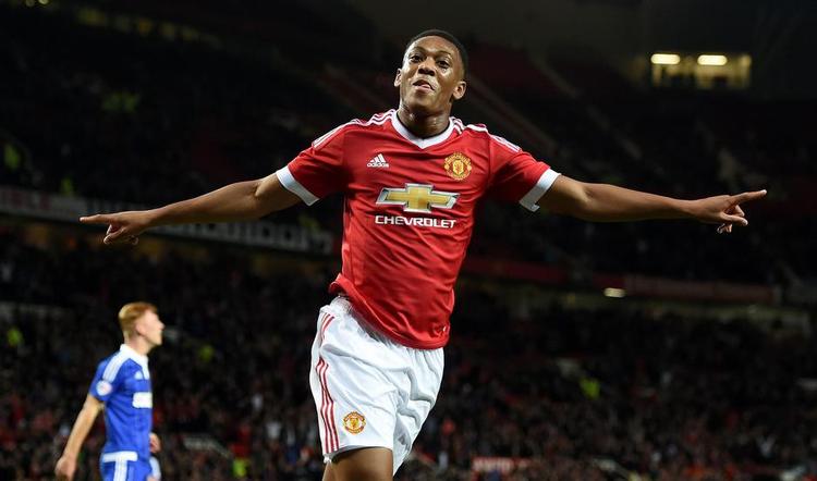Lærenem. Den 19-årige franskmand Anthony Martial har været en øjeblikkelig succes i Manchester United, hvor han har scoret 4 mål i foreløbig 7 kampe. Arkivfoto: Martin Rickett/AP 