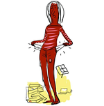 Tegning. Mette Dreyer 