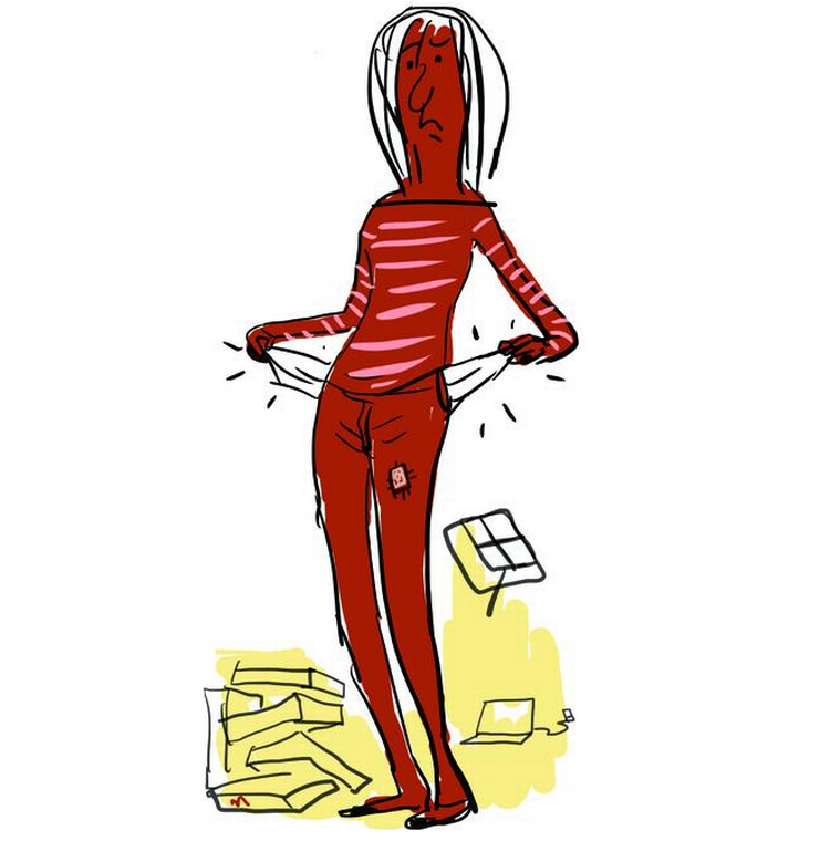 Tegning. Mette Dreyer 