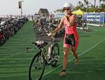 Jernkvinde. Danske Michelle Vesterby på deltog også i Ironmanløbet på Hawaii i 2013, hvor hun blev nummer otte.. 