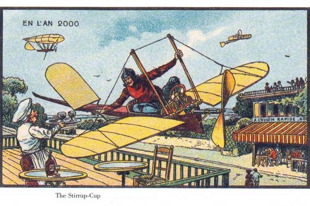 Glem macDrive - her er macFlyby, hvor du lige får et dejligt glas likør til turen. Genialt! Intet kan gå galt. 