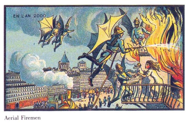 I år 2000 var det slut med, at hive den store brandmandsstige frem 