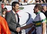 GODDAG. I 2011 fik Matthew Goss hilst på den danske kronprins i forbindelse med VM på landevej. Nu får australieren to danske holdkammerater på britisk hold. 