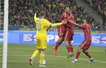 0-1. I sin spanske debut blev højrebacken Mario Gaspar matchvinder mod Ukraine. 