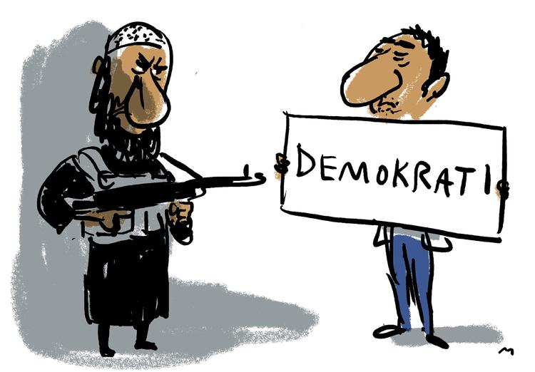 Tegning: Mette Dreyer 