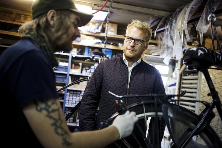 Komet. Morten Skov Christiansen er LO-formand i Storkøbenhavn, men på LOs kongres kan han stryge i ledelsen for selve LO i en alder af blot 33 år. 