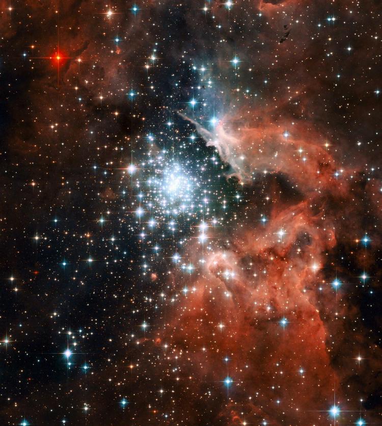 STJERNER. Et andet teleskop end Kepler, nemlig Hubble, har taget dette billde af stjernehimlen. 