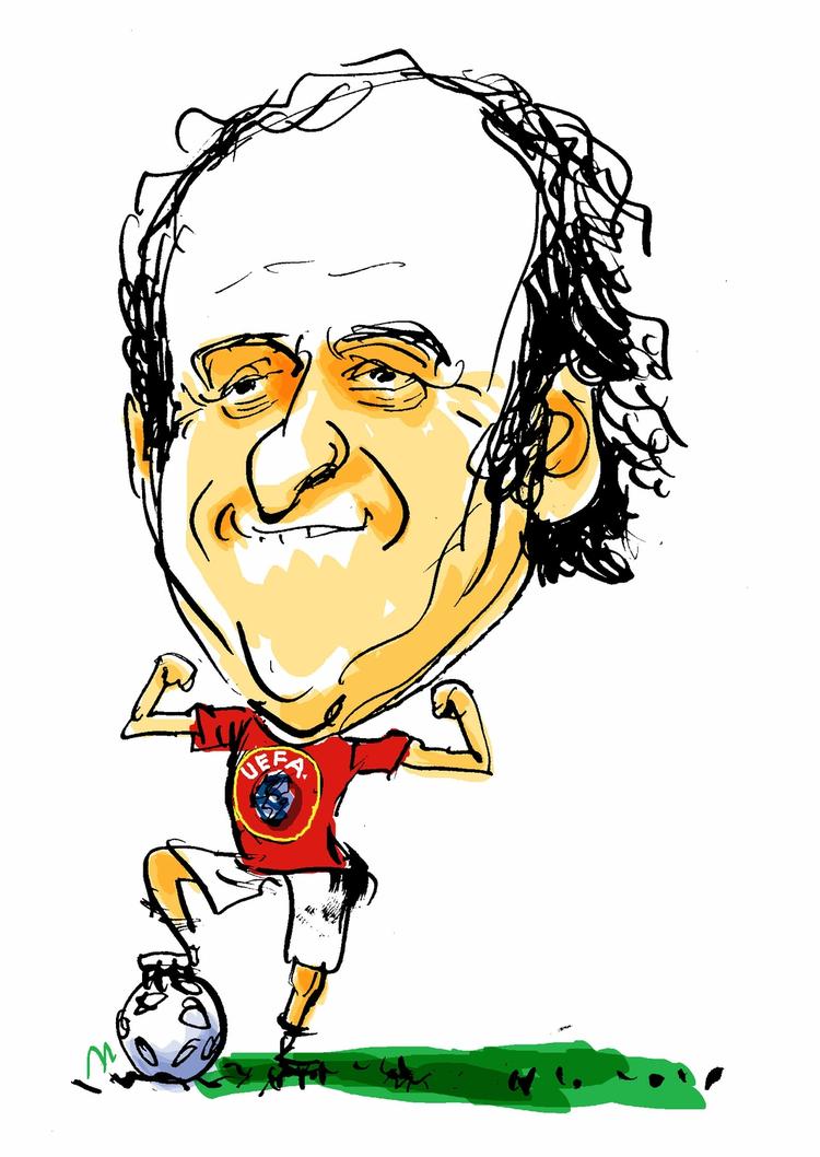 Modstand. Uefas præsident, Michel Platini, er havnet i gevaldig modvind i FIFA-skandalen, der kan koste ham præsidentembedet i forbundet. 