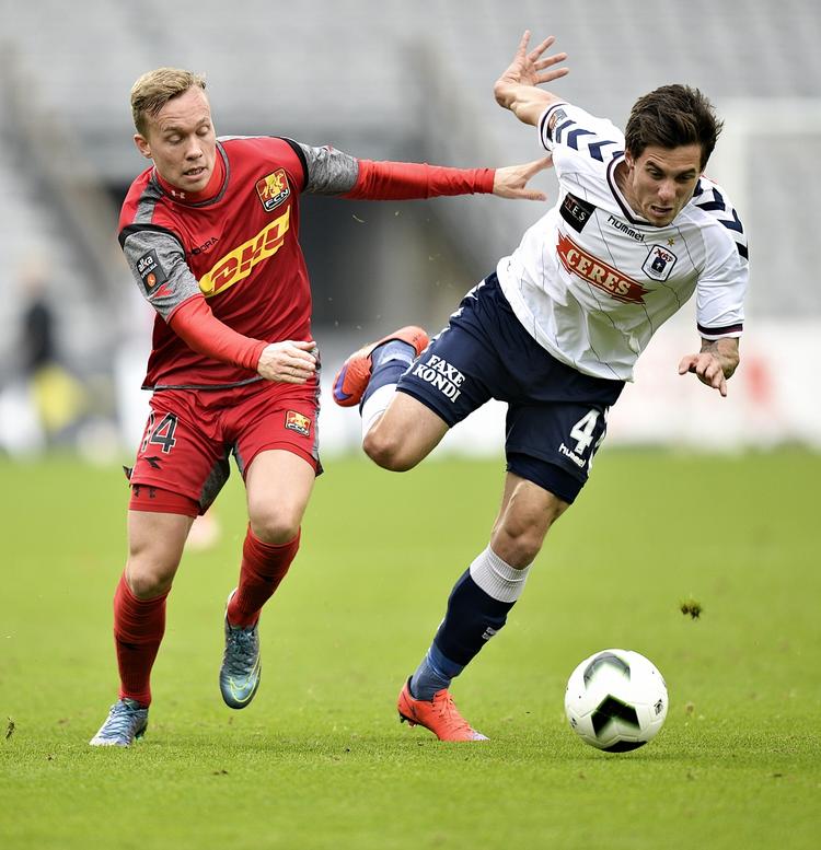 3-0. Et spagt Nordsjælland-hold havde ikke meget at gøre mod et godt indstillet AGF-mandskab. 