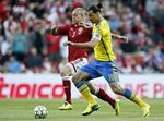 MÅLLØS. I de fem kampe, Zlatan Ibrahimovic har stået overfor Danmark, har Sverige ikke scoret et eneste mål. 