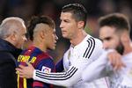 KONKURRENTER. I denne sæson har Neymar og Ronaldo scoret otte og fem mål i den spanske liga. 