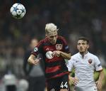 Klassemål. Kevin Kampl (tv) scorede et fantastisk mål og sendte Leverkusen mod point mod Roma. 