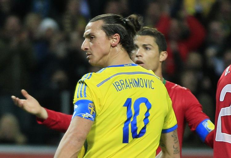Målgaranti? Det hører til sjældenhederne, at Zlatan og Ronaldo mødes i kamp. Det skete dog i landsholdsregi i 2013, da Portugal skaffede sig adgang til VM ved at slå Sverige over to kampe med 4-2. Ronaldo lavede fire mål, Zlatan to. 