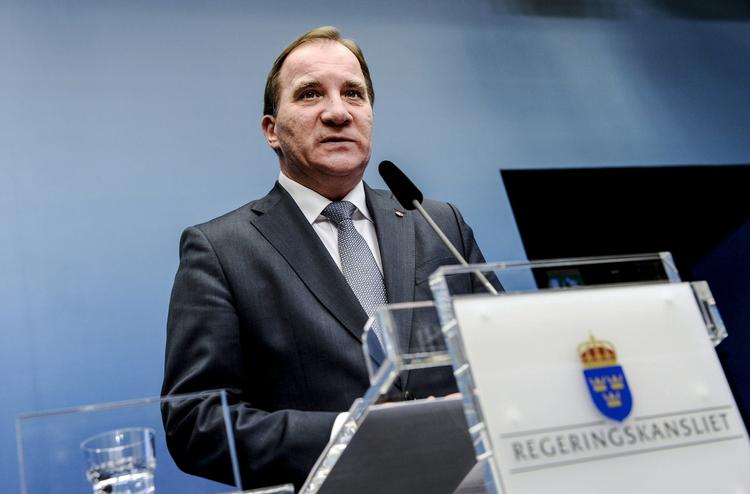 Tragedie. Den svenske statsminister Stefan Löfven roste politiet som en hurtig reaktion reddede flere mennesker fra at blive såret eller dræbt. 