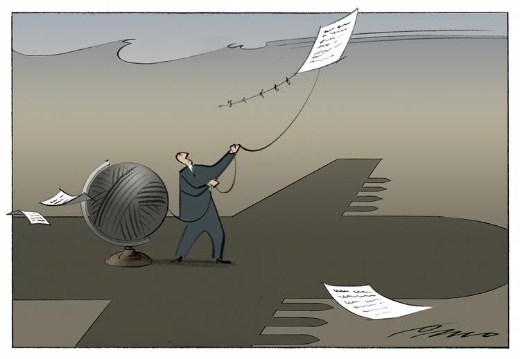 Tegning. Per Marquard Otzen 