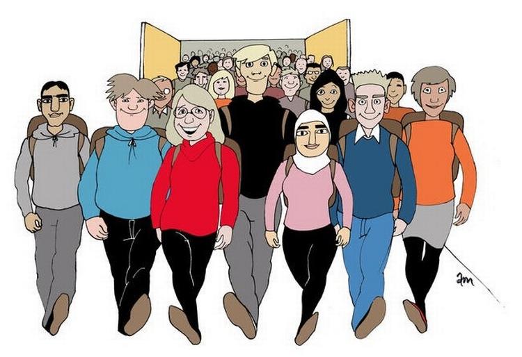 Tegning: Anne-Marie Steen Petersen 