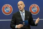valgkamp. Gianni Infantino er i sidste øjeblik blevet Uefas topkandidat til præsidentvalget i Fifa 26. februar næste år. 
