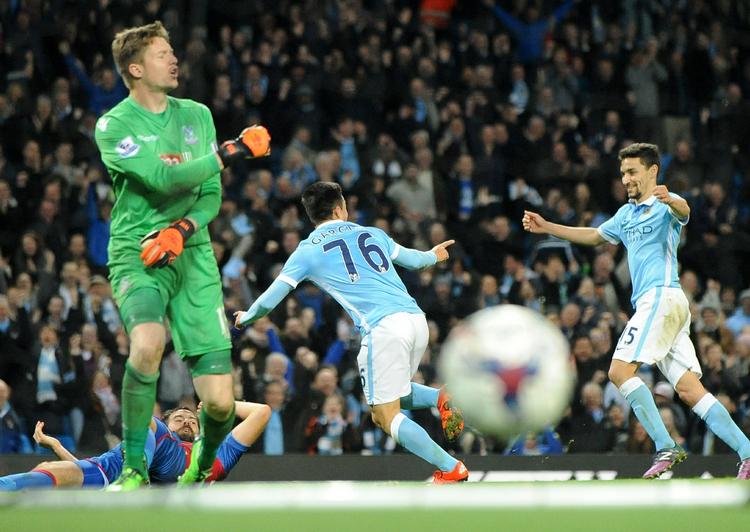 Avancement. Manchester City smadrede Crystal Palace og er klar til kvartfinalen i Liga Cuppen. 