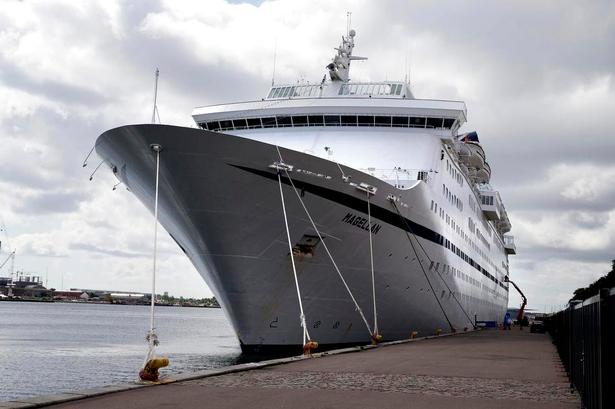 VISIT. 'Magellan' ved Langeliniekajen i København. Skibet har netop været  på et af sine sjældne besøg i Danmark. 