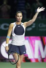 Jernkvinde. 1.583 kampe blev det til på 15 års WTA-arbejde for Pennetta. Nå ja, hyren var bestemt ikke dårlig. 14 millioner dollar er det blevet til i præmiepenge. 