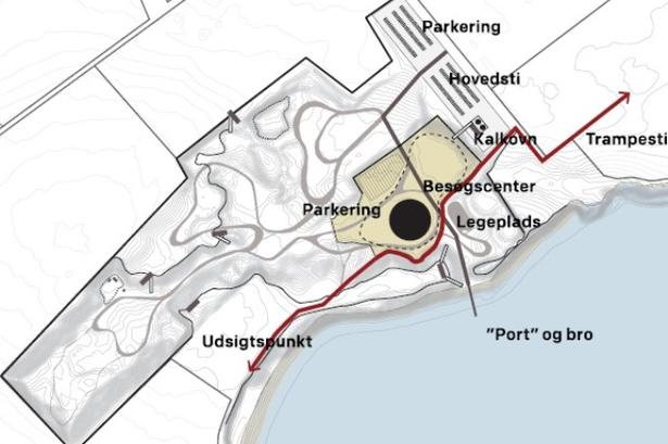 Et turistcenter i en tidligere grusgrav ved Stevns Klint skal fortælle historien om området og geologien. Det skal rumme en udstilling, café og vandrestier til områdets attraktioner. 