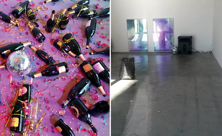 Oprydning. Museets rengøringsfolk gjorde grundigt rent efter hvad de troede var en vild fest. 