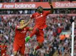 1-0. Liverpools nyindkøb, Christian Benteke, stod for kampens enlige mål mod Bournemouth. 