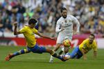 3-1. Real Madrid fører ligaen i Spanien, inden Barcelona spiller lørdag aften. 