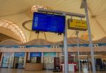 Flystyrt. Aflysninger på skærmene i lufthavnen i Sharm el-Sheikh få timer efter, at et russisk fly styrtede ned. Styrtet for flere selskaber til at ændre ruter. 