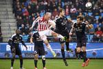 1-0. Kasper Pedersen indledte målfesten i Aalborg. 