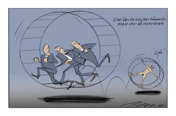 Tegning. Per Marquard Otzen 