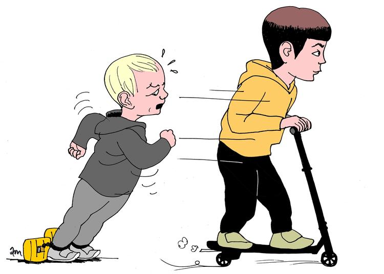 Tegning. Anne-Marie Steen Petersen 