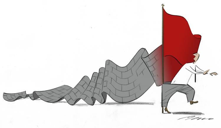 Tegning. Per Marquard Otzen 