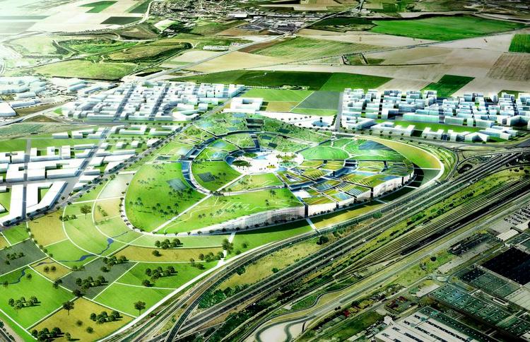 utraditionelt. Europa City er et af de usædvanlige byggerier, der har sikret Bjarke Ingels masser af positiv omtale i Frankrig. 
