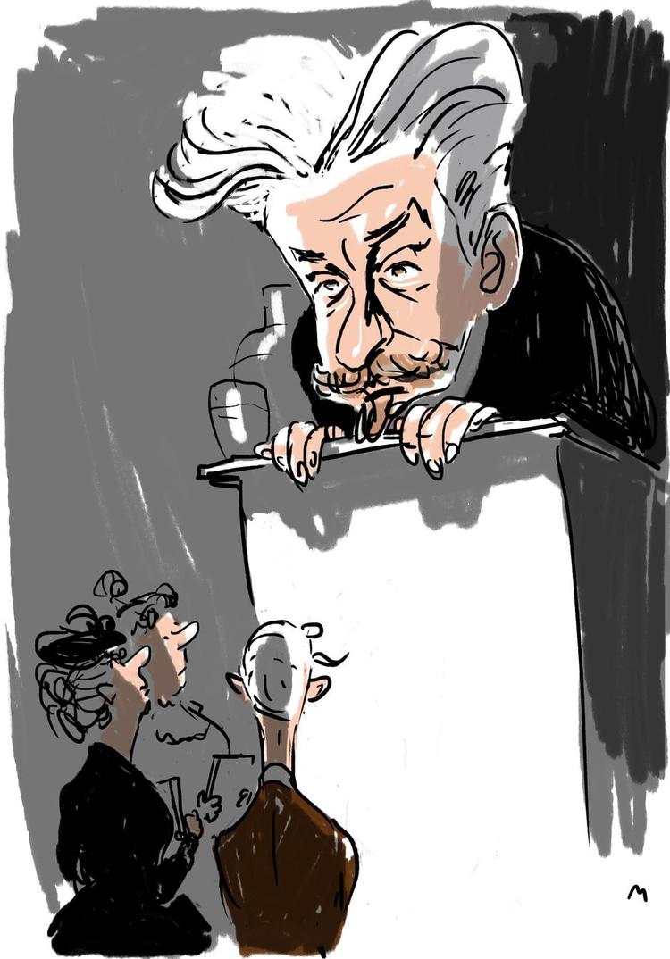 Brandes. Tegning: Mette Dreyer 