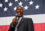 Kandidat. Ben Carson ligger lunt i svinget, når man kigger på aktuelle meningsmålinger fra USA. De viser i øjeblikket, at han står til at få en andenplads i kapløbet om at blive den republikanske præsidentkandidat. 