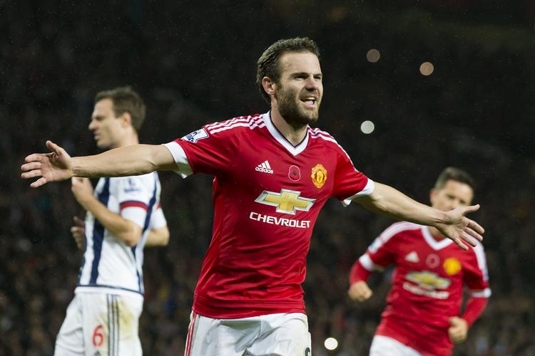 2-0. Et sent straffespark fra Juan Mata fordoblede Manchester Uniteds målcifre mod West Bromwich. 