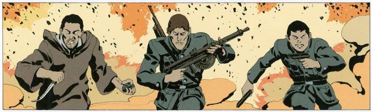 ANGREB. I kampen for et selvstændigt land i det daværende spanske Marokko får rifberberne hjælp af de to franske venner Calixte og León. 