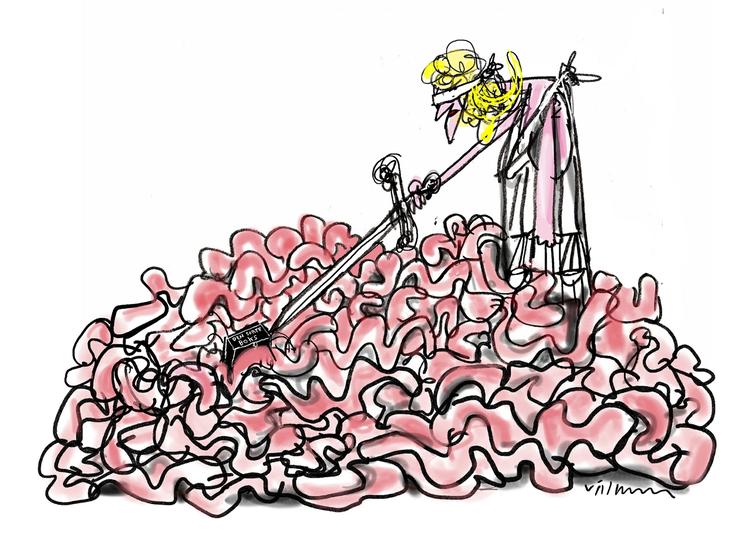 Tegning: Jørn Villumsen 