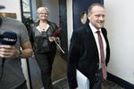 Regeringen mødes tirsdag d. 27. oktober med Liberal Alliance (Ole Birk Olesen og Simon Emil Ammitzbøll), Dansk Folkeparti (Liselott Blixt og René Christensen (på billedet) og Det Konservative Folkeparti (Søren Pape og Brian Mikkelsen) til finanslovsforhandlinger.Foto: Lars Krabbe. 