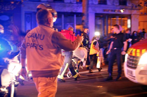 I en gade nær Bataclan i 11. arondissement. 