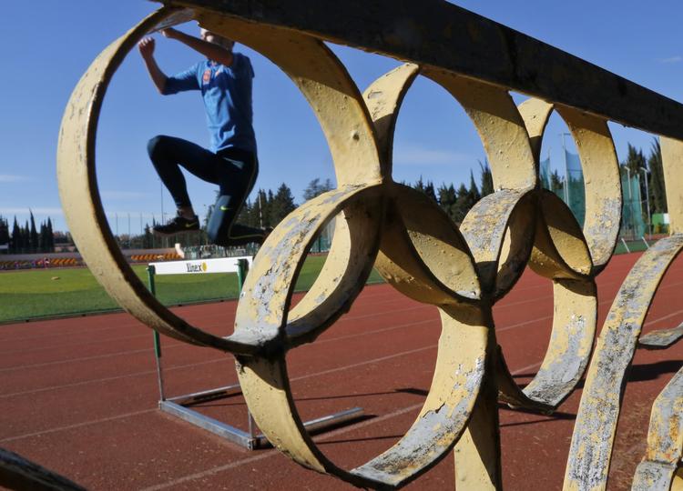 Udelukket. De russiske atletikudøvere må i nærmeste fremtid nøjes med at træne i landsholdslejren i Sotji. 