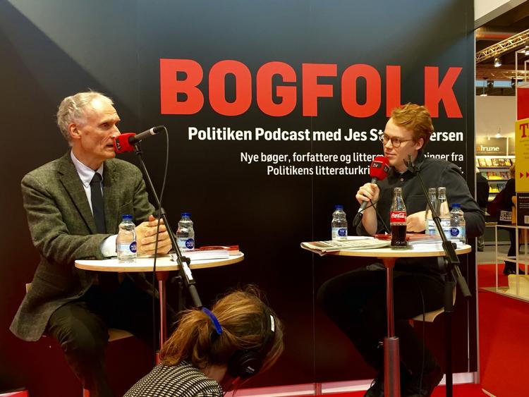 Møde. Bertel Haarder i samtale med Christian Johannes Idskov. Foto: Tine Maria Winther 