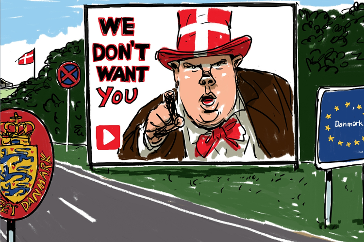 Tegning. Mette Dreyer 