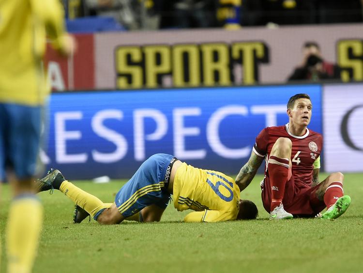 2-1. Opgøret mellem Sverige og Danmark i Stockholm var en spillemæssig skuffelse for danskerne. 