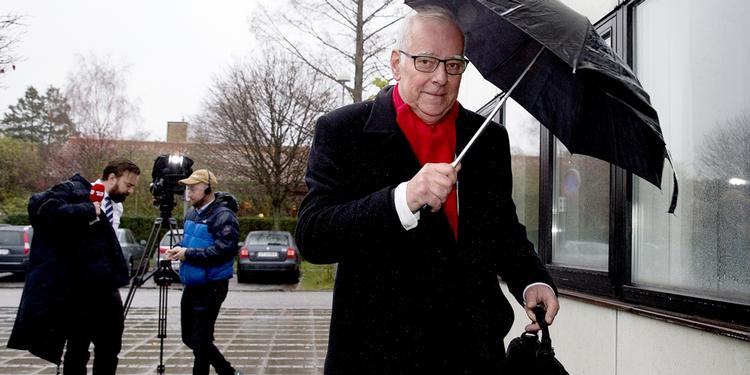 Tab. Roskilde Banks tidligere bestyrelsesformand Peter Müller afviser at have optrådt uansvarligt op til bankens sammenbrud i 2008. 