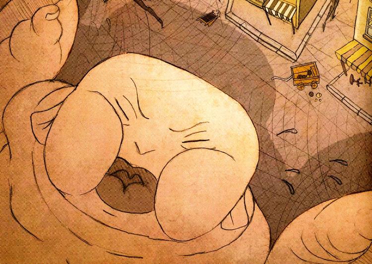 Søskendejalousi. Al den hjerteskærende gråd fra en »kolonorm baby« ender nu alligevel med at smelte Hasse. 